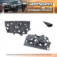 Superspares Fan for Radiator for Ford Transit VH 01/2000 - 08/2006 Dual Fan