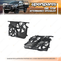 Superspares Dual Radiator Fan for Holden Captiva 5 CG 2.0L 2006-2013