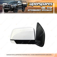 Superspares Electric Door Mirror Chrome Right Hand Side for Isuzu D-Max TFS