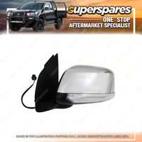 Superspares Left Door Mirror With LED for Nissan Navara D40 05/2010-09/2013