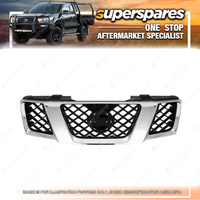 Superspares Front Grille for Nissan Navara D40 02/2010-04/2015 Brand New