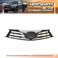 1 piece Superspares Front Grille for Toyota Corolla ZRE172 2013-On
