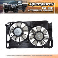 1 piece of Superspares Dual Radiator Fan for Toyota Prius ZVW30 2009-On