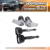 Universal Door Lock Barrel & Keys Set for Honda Accord Civic EG EH Prelude