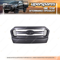 Superspares Front Grille for Ford Ranger PX 06/2015-06/2018 Black Mould