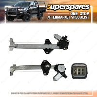 Superspares Rear LH Window Regulator for Honda Civic FD 02/2006-01/2012