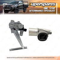 Superspares Rear Window Regulator And Left Motor for Holden Colorado RG 12-16