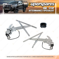 Superspares Front RH Window Regulator for Holden Rodeo RA 03/2003-09/2008