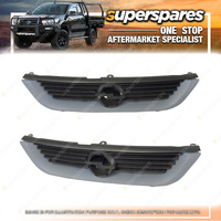 1 Piece of Superspares Front Grille for Holden Vectra JR JS 06/1997-02/2003