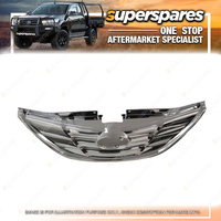 1 Piece of Superspares Front Grille for Hyundai I45 YF 05/2010-2012