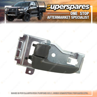 Superspares Front LH Door Handle Inner for Mazda BT-50 UN 2006-2011 Dark Grey