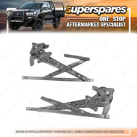 Superspares Front RH Window Regulator for Mitsubishi Mirage LA 12/2012-01/2020