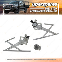 Superspares Front LH Window Regulator for Toyota Corolla ZRE172 13-19 2 Pin Plug