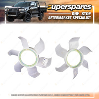 1 Piece of Superspares Fan Blade for Mitsubishi Triton ML MN 07/2006-01/2015