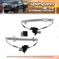 Superspares Front RH Window Regulator for Mazda Cx-5 KF 02/2017-On With Motor