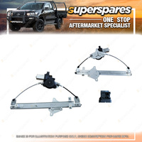 Superspares Front Left Hand Side Window Regulator for Mazda CX-3 DK 01/2015-On