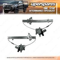 Superspares Front LH Window Regulator for Nissan Navara D23 05/2015-On