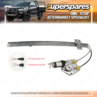 Superspares Front RH Window Regulator for Renault Master X70 08/2004-08/2011