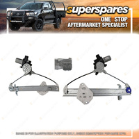 Superspares Rear LH Window Regulator for Subaru Impreza GE GH GR 09/2007-12/2011