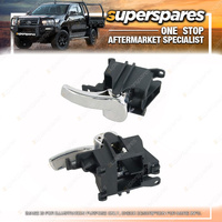 Superspares Rear LH Door Handle Chromed Inner for Nissan Pathfinder R51 05-13