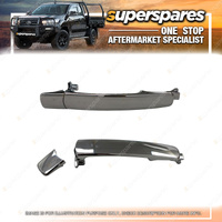 Superspares Rear RH Door Handle Outer for Nissan X-Trail T31 2007-2014 Chrome