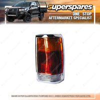 Superspares RH Tail Light for Ford Courier PC PD 85-98 With Chrome Rim