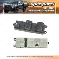 Superspares Window Switch Main for Nissan Navara D40 2005-2015 3 Pin/15 Pin