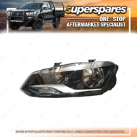Superspares Left Hand Side Headlight for Volkswagen Polo 6R 6C 08/2014-10/2017