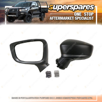 Superspares LH Door Mirror for Mazda 3 BM 11/2013-04/2016 2Pins/8 Pins