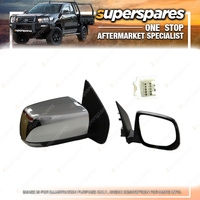 1 Pc Superspares Right Hand Side Door Mirror for Isuzu D-Max TFS 11/2016-06/2020