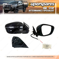 1 Pc Superspares Right Hand Side Door Mirror for Nissan Navara D23 05/2015-On