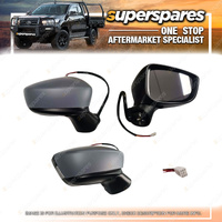Superspares Right Hand Side Door Mirror for Mazda 3 BM 11/2013-04/2016 7 Pins