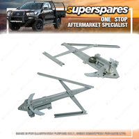 Right & Left Front Manual Window Regulator for Holden Rodeo RA 03/2003-12/2006