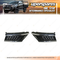 Right & Left Side Grille for Nissan Tiida Hatch C11 02/2006 - 11/2009