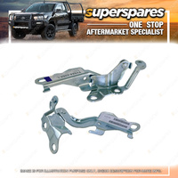 Right & Left Bonnet Hinge for Toyota Corolla ZZE122 12/2001-04/2007