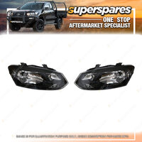 Right & Left H4-Py21 Headlight for Volkswagen Polo 6R 03/10-07/14