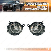 Pair of Right & Left Side Fog Light for Volkswagen Up 2012 - 2014