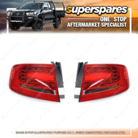 Right & Left Hand Side Outer Tail Lights for Audi A4 B8 01/2008-05/2012