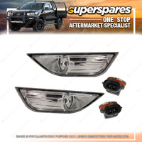Right & Left Hand Side Fog Lights for Ford Mondeo MC 07/2010-12/2014