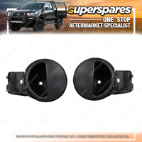 Right & Left Inner Door Handles for Holden Barina TK 12/2005-09/2011 Round Shape