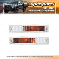 Right & Left Hand Side Bar Blinkers for Honda Civic ED 02/1990-11/1991