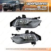 Right & Left Hand Side Fog Lights for Hyundai iLoad TQ 02/2008-08/2015