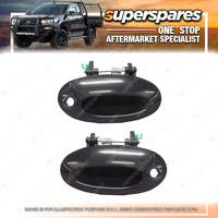 Right & Left Front Outer Door Handles for Hyundai Lantra J2 09/1995-12/1998