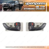 Right & Left Rear Inner Door Handles for Hyundai Tucson JM 08/2004-2010