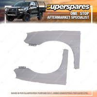 Pair of Right & Left Hand Side Guards for Kia Rio BC 06/2000-08/2002