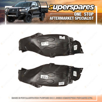 Right & Left Hand Side Front Guard Liners for Kia Rio UB 10/2011-11/2016