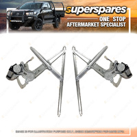 Right & Left Window Regulators And Motor for Mitsubishi Colt RG RZ 08/2004-2012