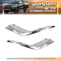 Right & Left Front Lower Bar Moulds for Mitsubishi Outlander ZK ZL 2015-2021