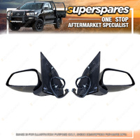 Right & Left Hand Side Door Mirrors for Nissan Navara D40 11/2005-04/2015