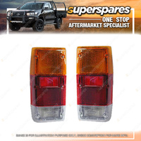 Right & Left Hand Side Tail Lights for Nissan Patrol MQ 06/1980-12/1987